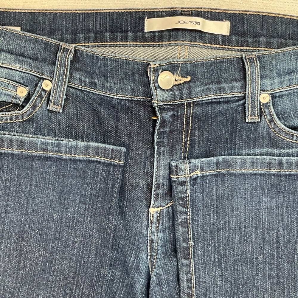Joes Jeans Women's Cigarette Fit Denim Jeans W31 Dark Wash Cotton‎ Blend